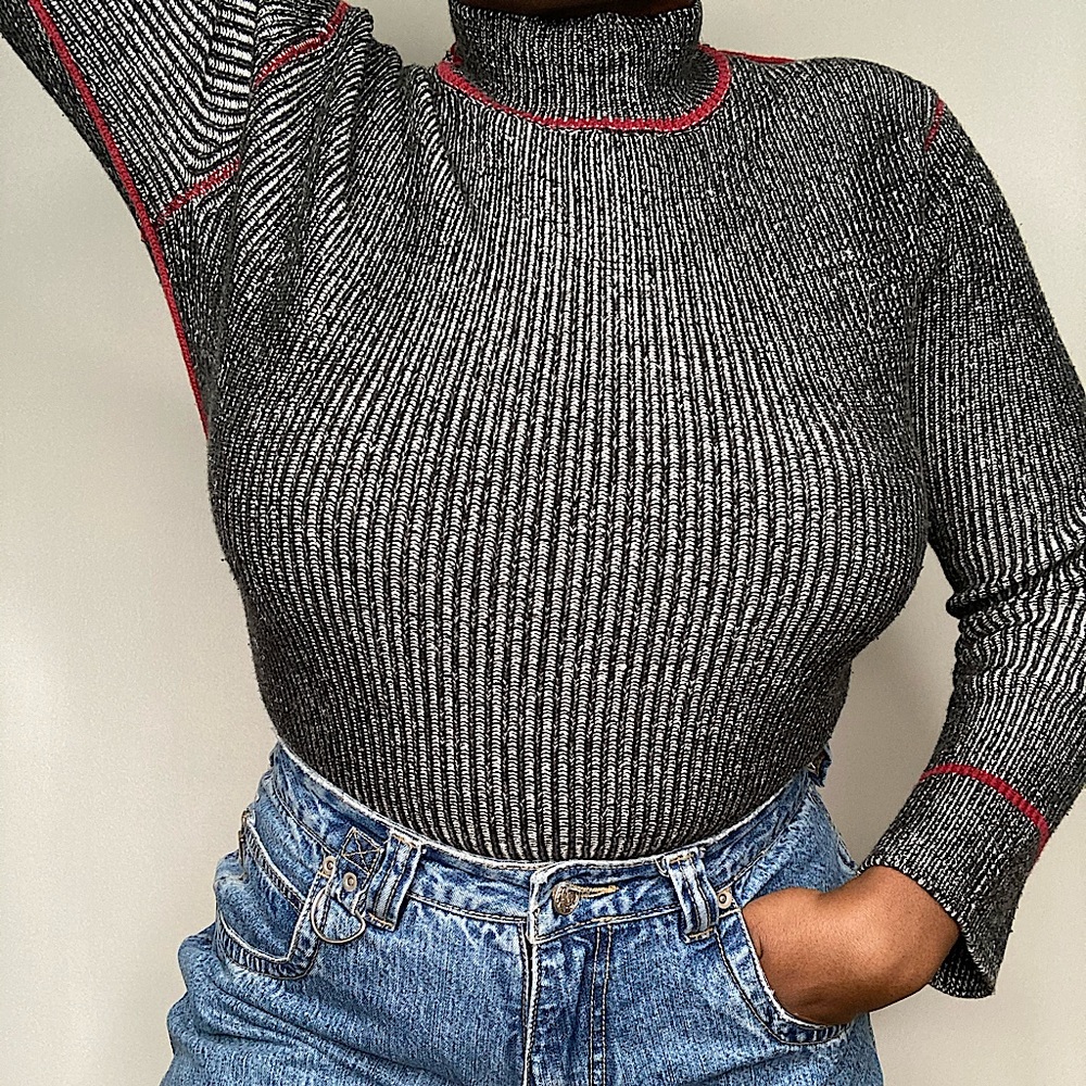 Black Corduroy Sweater 😻